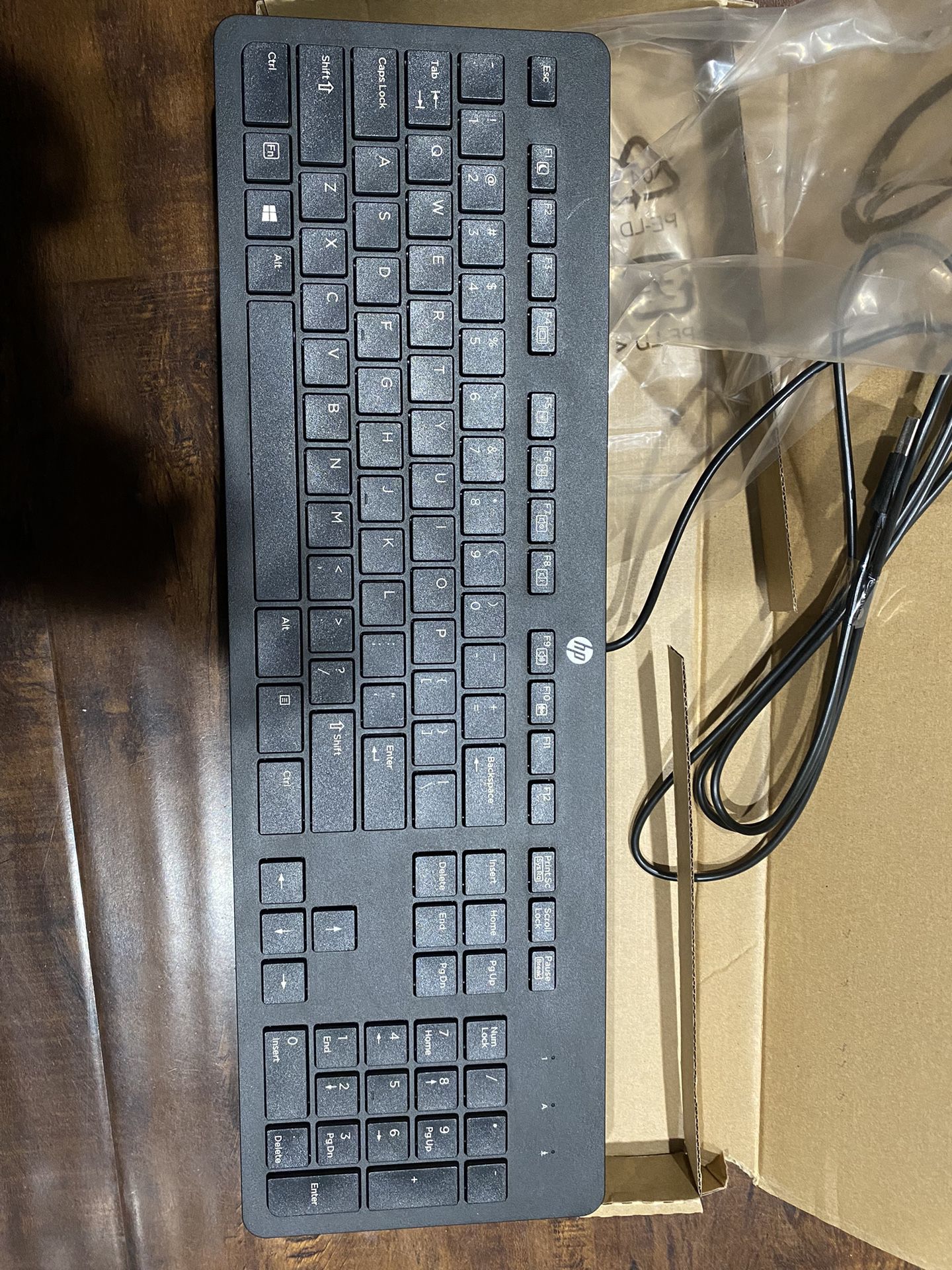 I første omgang Alle slags God følelse Original HP Business Slim Wired Keyboard USB, Black for Sale in Long Beach,  CA - OfferUp