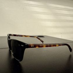 John Varvatos SOHO V601 Polarized Sunglasses – Black & Tortoise