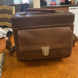 Vintage Leather Camera Case