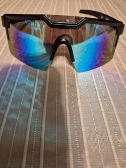 Brand New Heat Wave Visual USA Flag Lazer Face Z87 Sunglasses