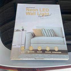 Neon Led Wall Light Brand New 