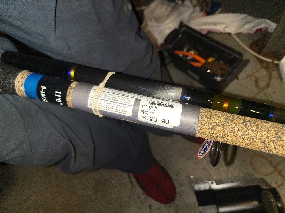 11ft Surf Rod New Never Used With Case Included