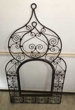 Rustic Wrought Iron Picture Frame