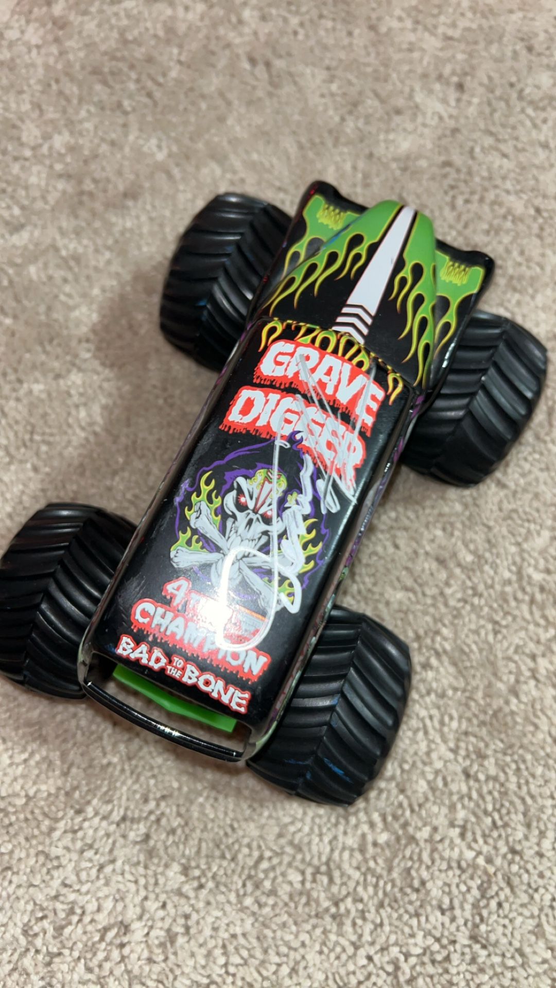 Signed Grave Digger Truck 2012
