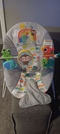 Baby Bouncer Seat with Toy Bar