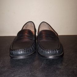 East Village Black Penny Loafer. Woman's Mark Joseph Of New York. Size 11