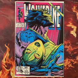 1992 Wolverine #57 (🔑 Death Of Mariko Yashida)