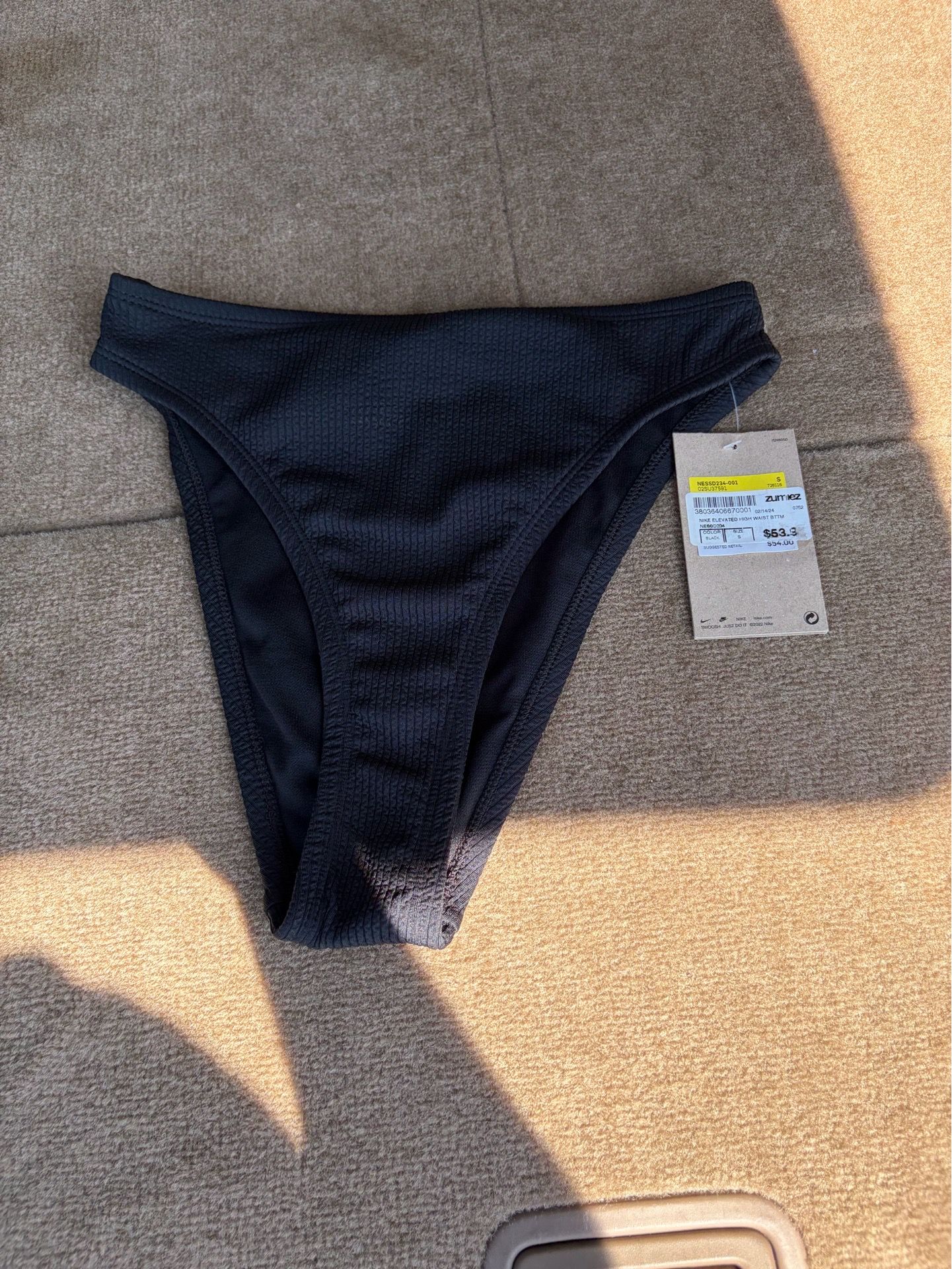 Nike swim bottoms sz s