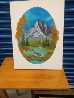 Washington Landscape On Canvas