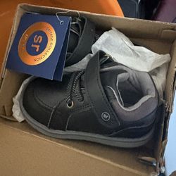 Baby Black & Grey  Boots New 