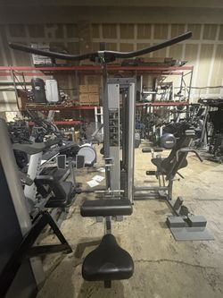 Precor 3.45 3-stack gym with Leg press