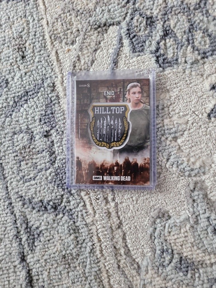 Walking Dead Season 8 Patch Card ENID 18/99