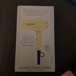 Baby kiss pro travel blow dryer