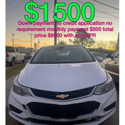 2017 Chevy Cruz No Credit Application No Requirement