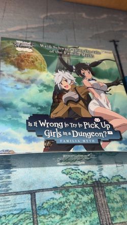 Weiss Schwarz Is it Wrong to Try to Pick Up by Girls in a Dungeon? Booster Box NEW