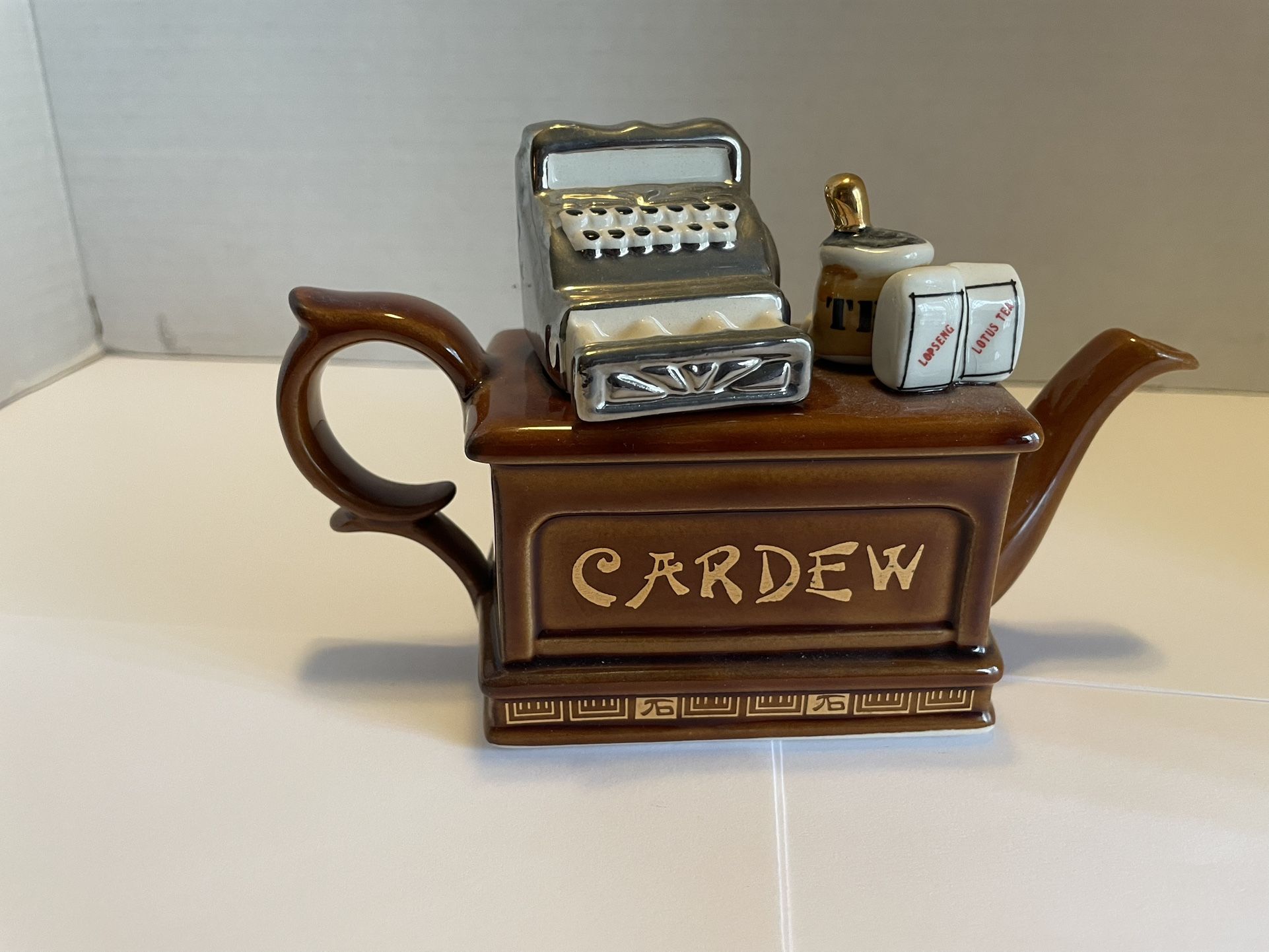 Vintage Paul Cardew “Chinese Tea Shop Counter” Teapot