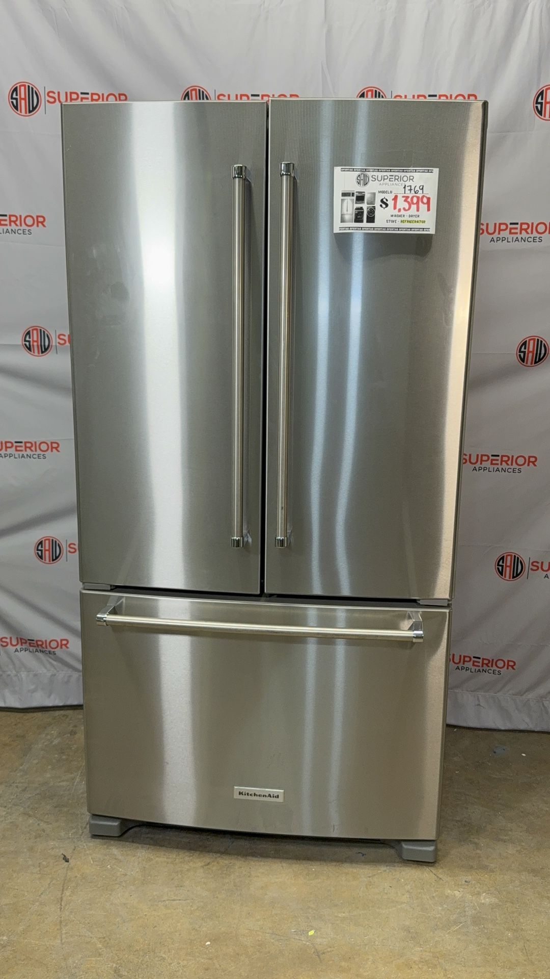 FRENCH DOOR REFRIGERATORS