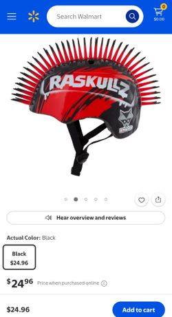Raskullz Kids Mohawk Bike Helmet