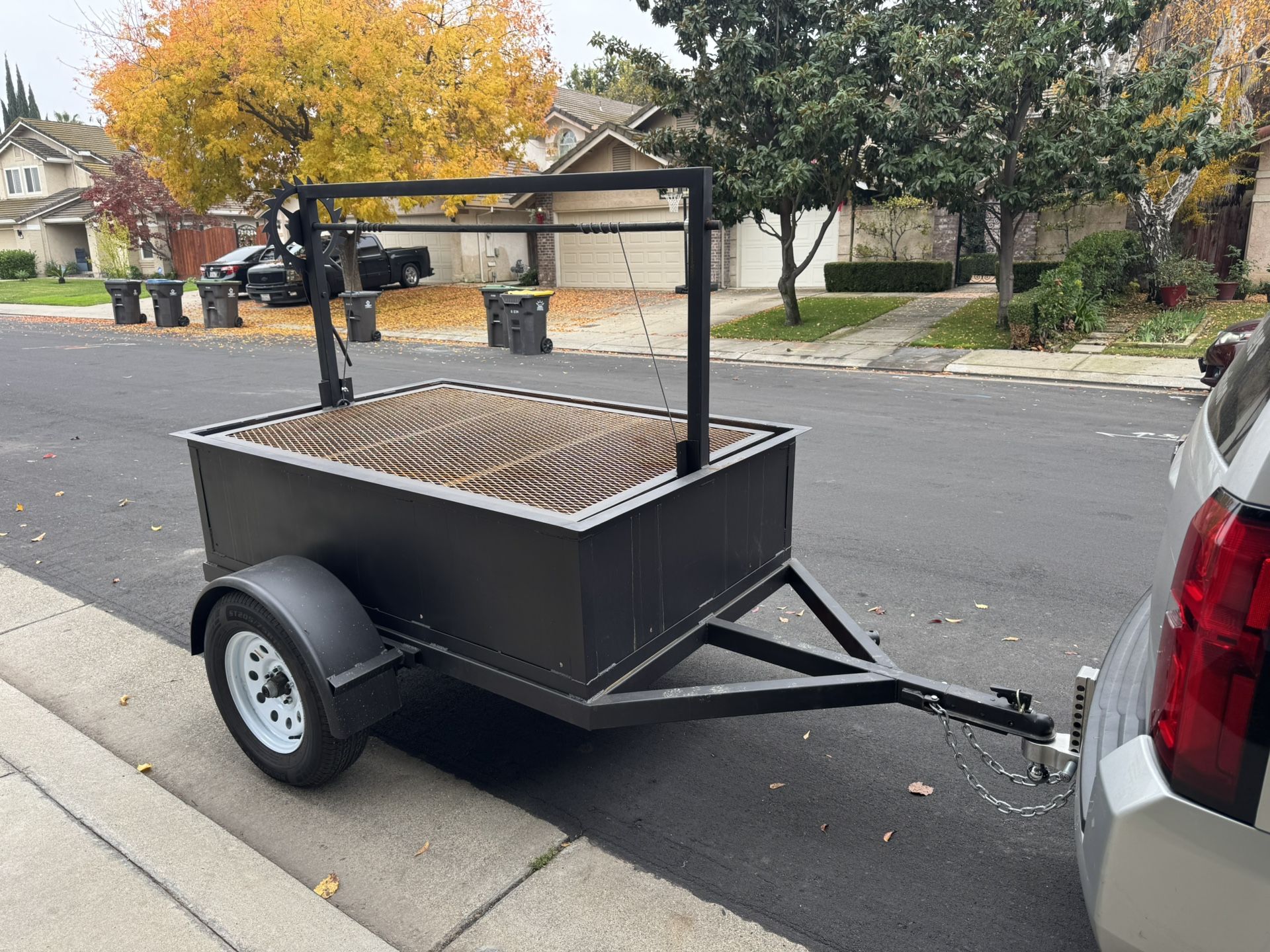 Santa Maria Barbecue BBQ Trailer 