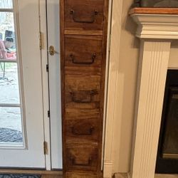 Storage Rustic Wood Furniture w/ Drawers