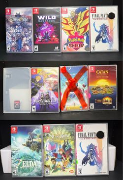 Nintendo switch games for sale