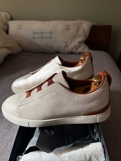 Ermenegildo Zegna men’s Triple Stitch leather shoe