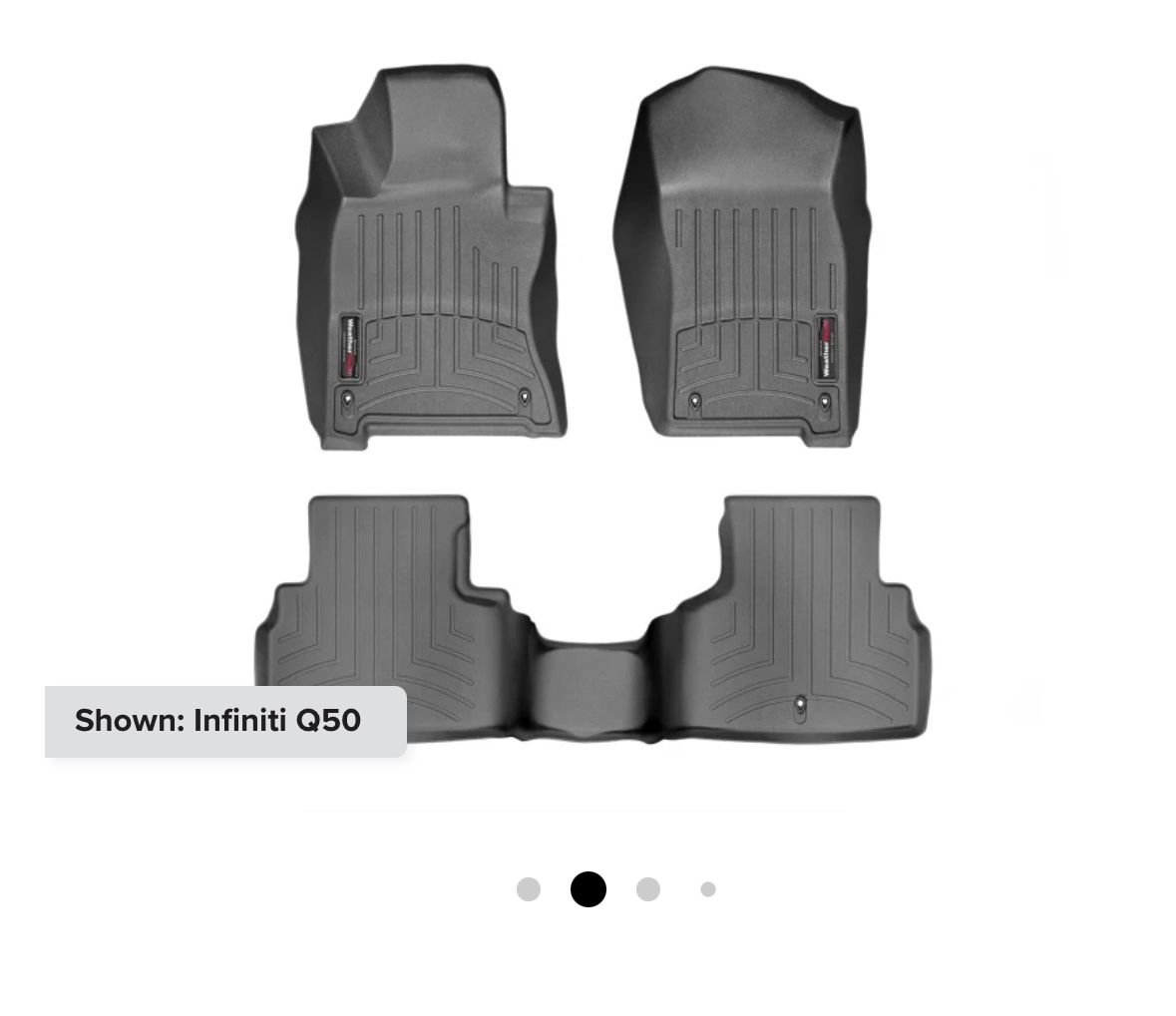 Weather Tech Mats For An Infiniti Q50 2016