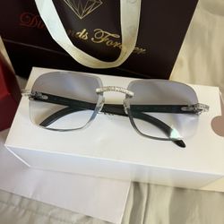 Authentic Cartier White Buffs