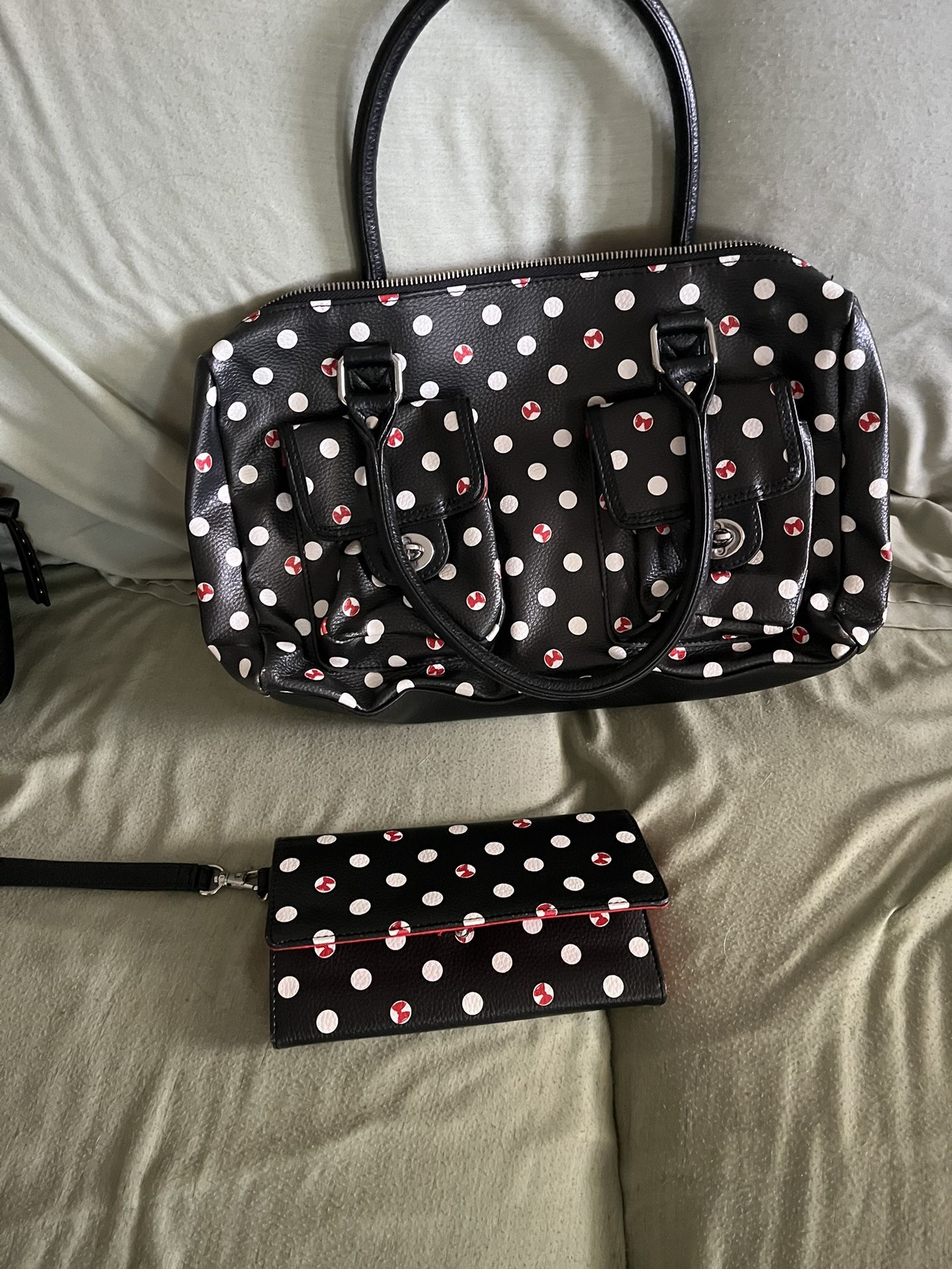 Mini Mouse Purse/wristlet Set
