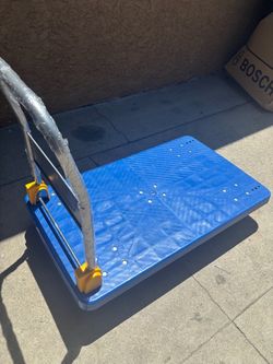 Carrito de plataforma plegable