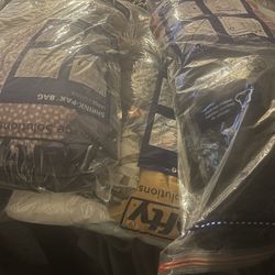 Bags of clothes