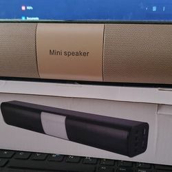 Portable Speaker w Aux Cable