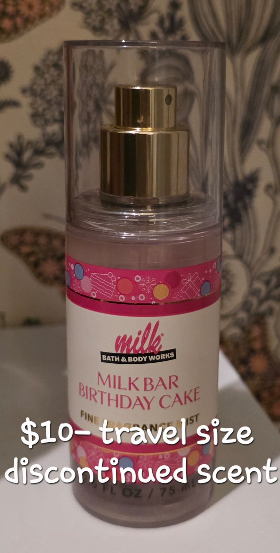 BBW Milkbar Birthday Cake Body Mist