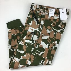 Nike Sportswear Tech Fleece Jogger Pants Light Bone Green Men’s Sz S, L, XL New 