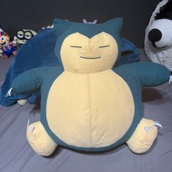 Big snorlax plushie 