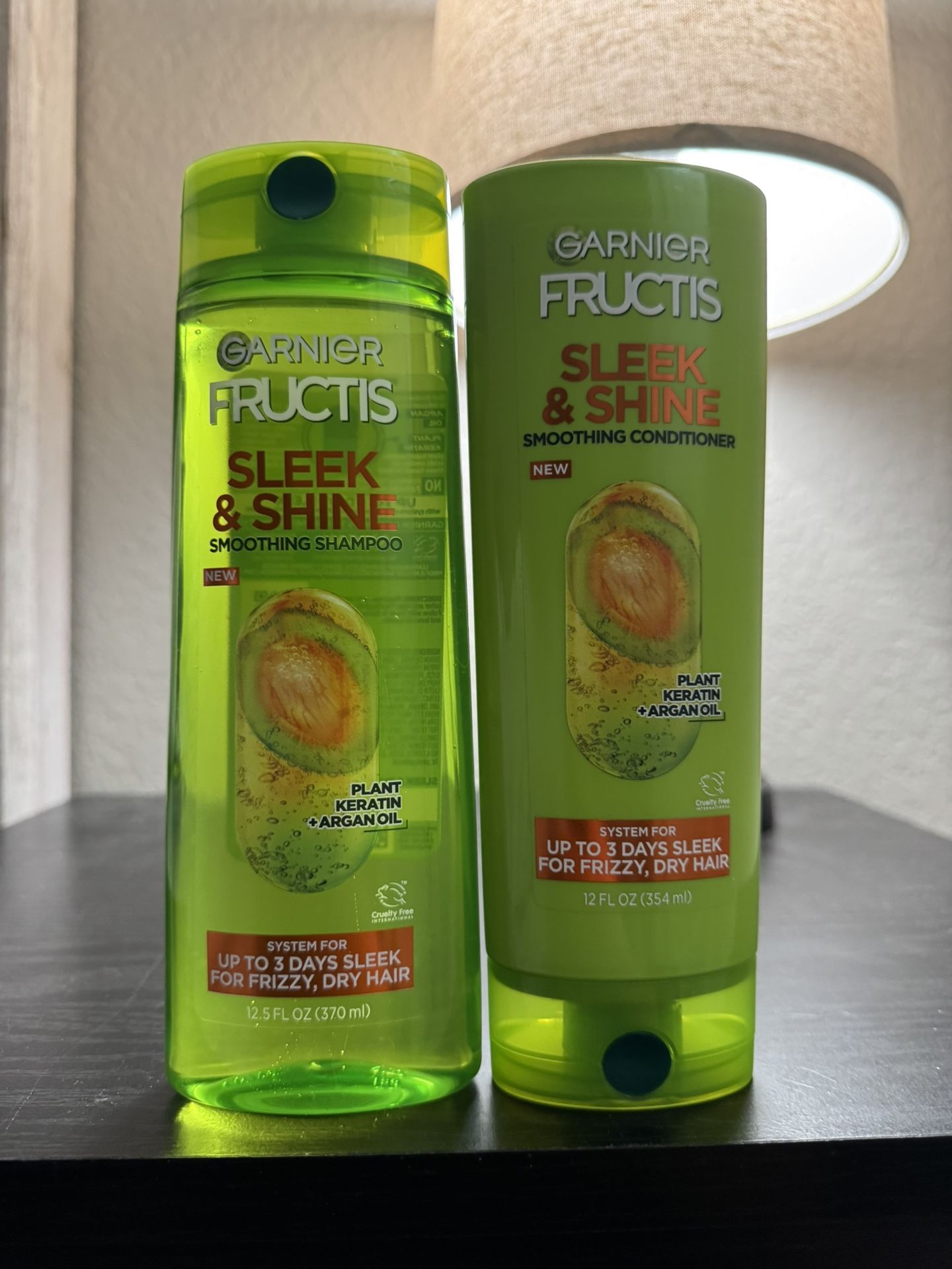 Garnier Fructis Active Fruit Protein Sleek & Shine Shampoo & Conditioner