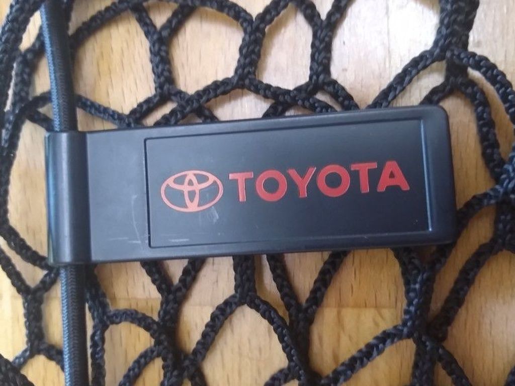 TOYOTA trunk hatch vertical envelope bungie CARGO NET oem original factory brand