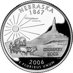 ROLL OF NEBRASKA STATE QUARTERS