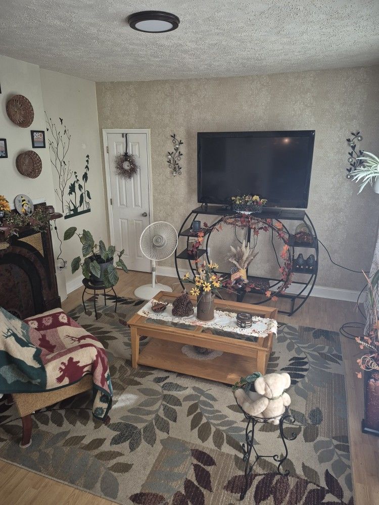 Modern TV Stand With Shelves