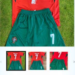 Ronaldo Portugal Uniform Set 