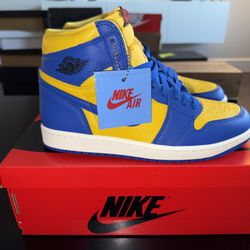 NEW AIR JORDAN 1 HIGH OG "REVERSE LANEY" W9.5 (M8)