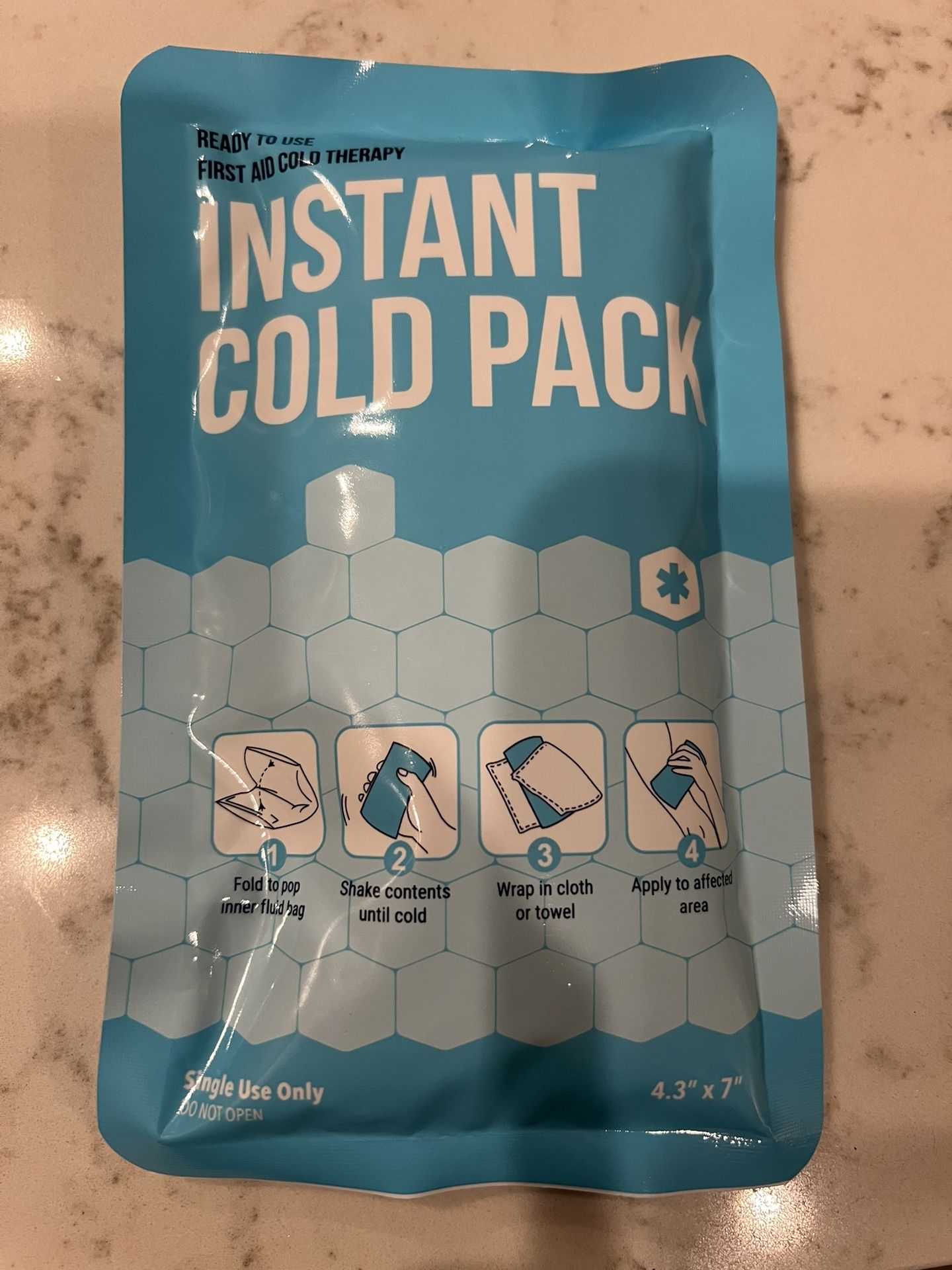 Box Of Disposable Instant Cold Packs