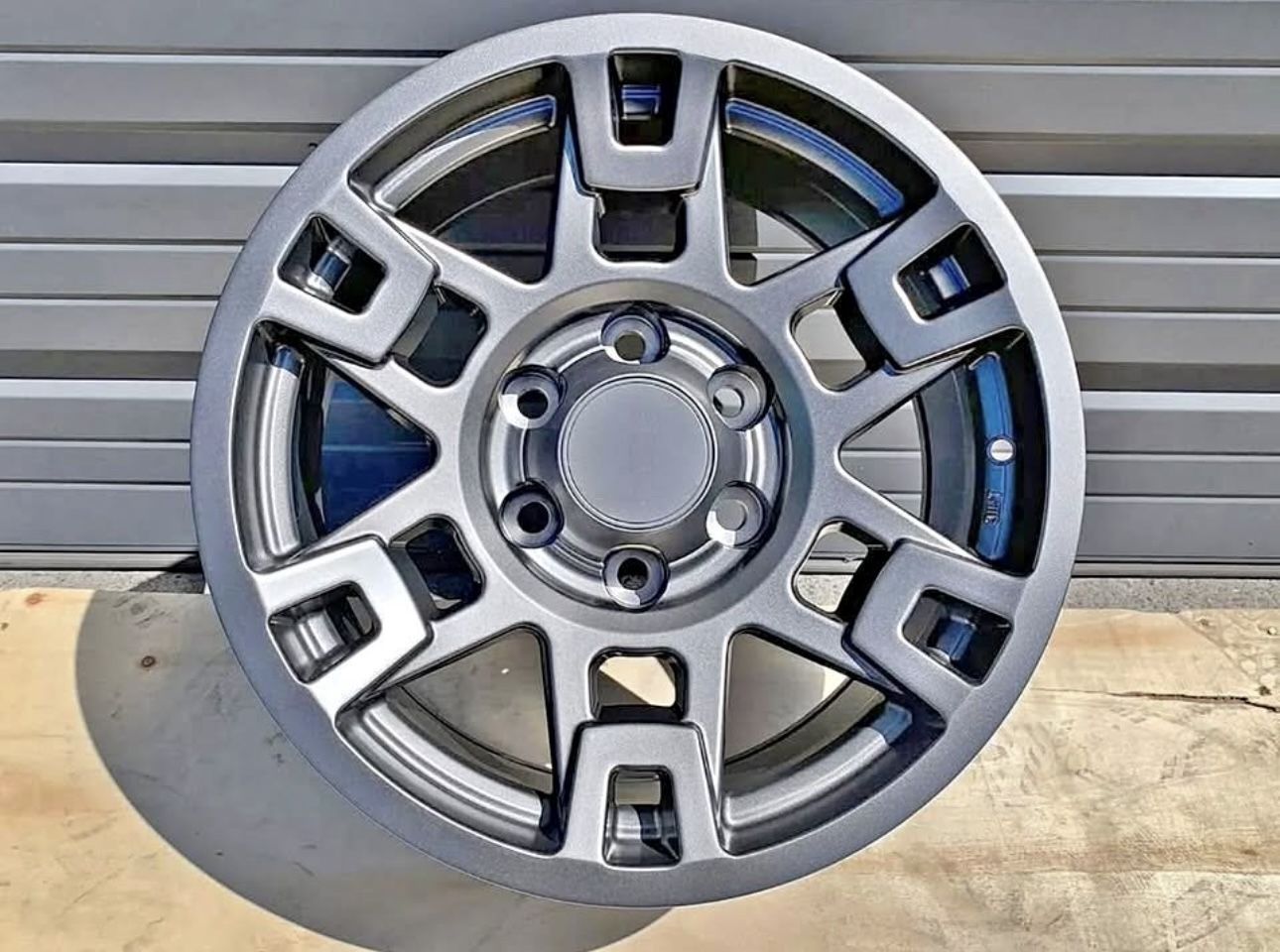 17X8 6X5.5 6X139.7 GUNMETAL OFF ROAD WHEELS FIT TACOMA 4RUNNER FJ GX460 470