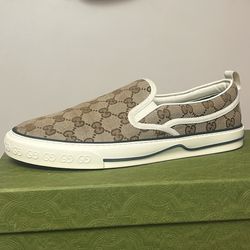 Gucci Tennis 1977slip-on ‘beige Ebony ‘ 