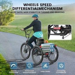 regular pedal tricycle. (The electric function does not work.)