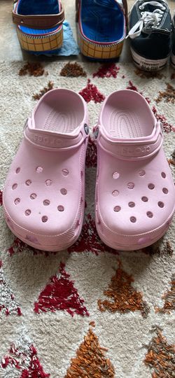 Pink Crocs Classic Clogs