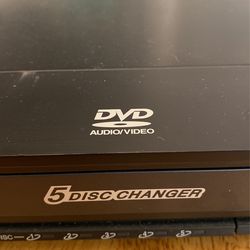 Panasonic 5 Disc DVD CD Video Player Changer Dolby Home Theater DVD-F65 NoRemote Thumbnail