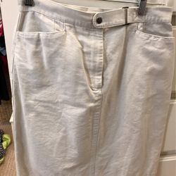 Skirt From Talbots Stone Color Size 10