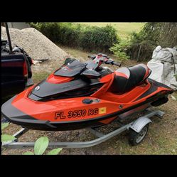2018 Sea doo rxt 300 super charged 