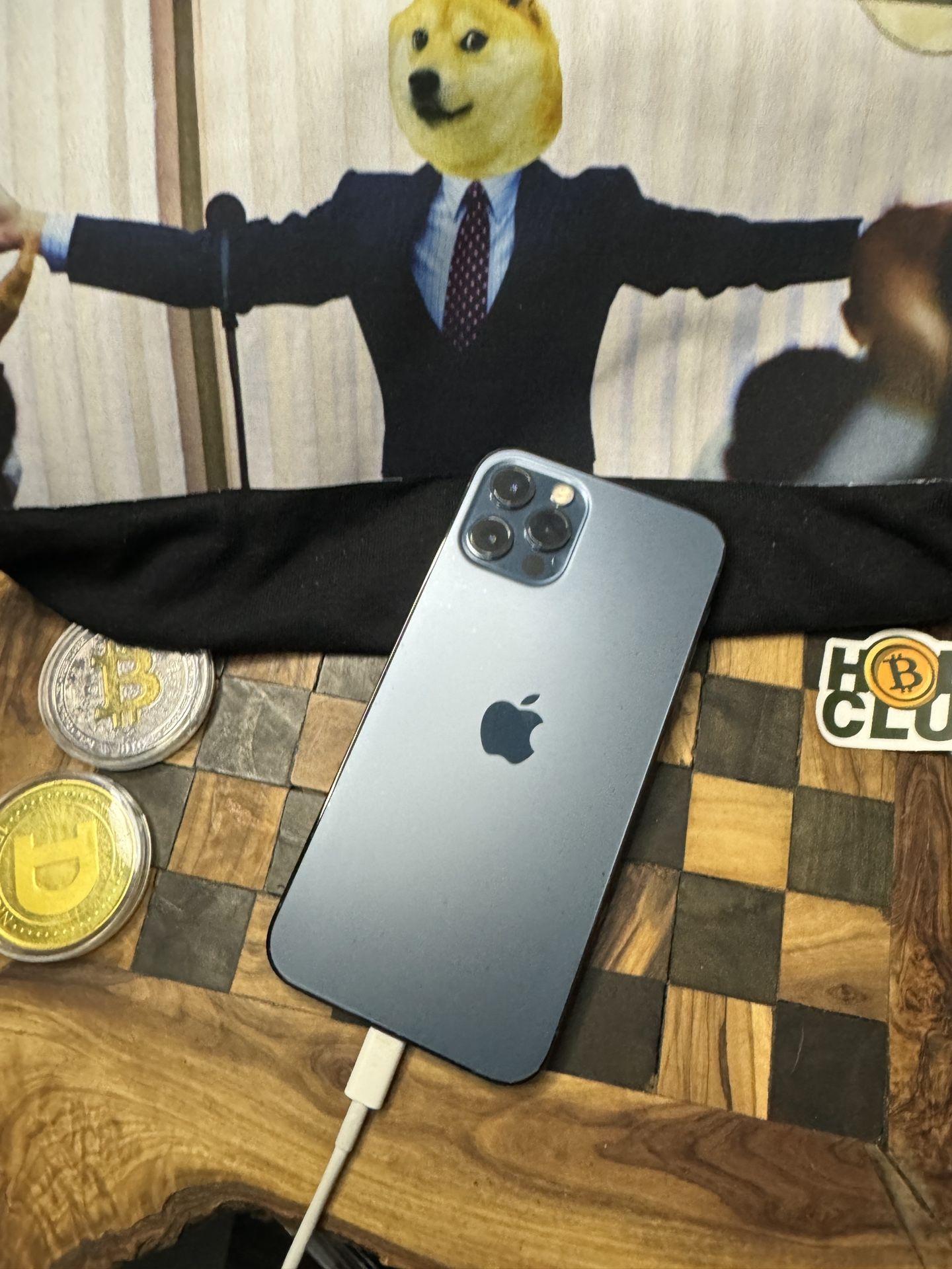 I P H O N E 12 P R O 256GB Blue Any Sim Other - Electronics & Media